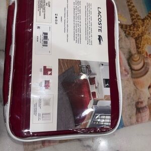 Lacoste Deep Red Furniture Cover